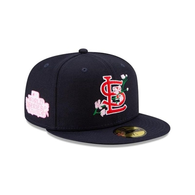 St. Louis Cardinals Gorra | New Era MLB Side Patch Bloom 59fifty Fitted Cap Mexico - Rojos